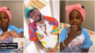 Daddy, I love you, I miss you, mwaah: Davido's 2nd daughter Hailey passionately sings for him on 29th birthday