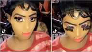 Beauty gone wrong: Video of lady in 'loud' makeup causes hilarious reactions online
