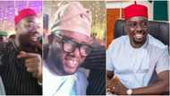 Obi Cubana excited as he meets one of Oyo's youngest billionaires at Shina Peller's chieftaincy installation