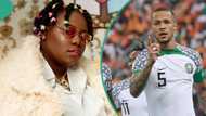 AFCON final: Teni's steamy offer to Troost-Ekong over goal vs Cote d'Ivoire leaves tongues wagging