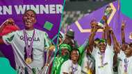Asisat Oshoala reacts after receiving $100,000, national honour from President Tinubu