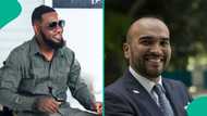 Fans react as comedian AY hosts Canadian deputy high commissioner in his house
