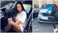 BBNaija star Nina Ivy receives Range Rover gift from hubby, shares photo