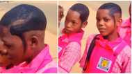 Video of young boys rocking swaggy haircuts for their graduation trends online