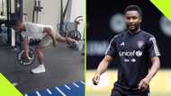 Mikel Obi vibes to Omah Lay’s Holy Ghost during gym session