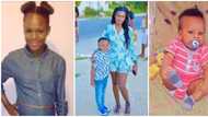 "Very beautiful": Young lady shows off her fine grown son she gave birth to at age 15, video stirs reactions