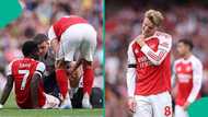 How long Arsenal duo Saka and Odeegard will be out for after serious injuries