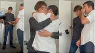 Stepdad gets emotional in cute video as 18-year-old stepson organises unofficial adoption ceremony, many react