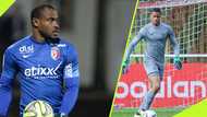 Nigerian legend Vincent Enyeama reacts as goalkeeper son joins French club Lille