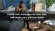 200+ lovely text messages for him that will make your partner smile