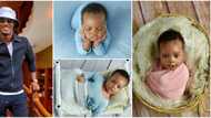 Actor Gideon Okeke finally unveils newborn son on social media, fans gush over adorable photos