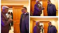 2023 presidency: Photos emerge as Tinubu arrives in UK ahead of Chatham House lecture