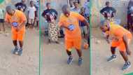 "Raw talent": Man displays sweet football skills in street, crowd gathers to watch him in video