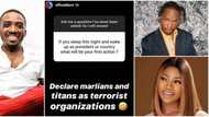 Comedian Bovi reveals interesting plan for Titans and Marlians if he becomes president (screenshot)