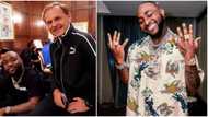 "No middleman endorsement": Fans hail Davido as he shares picture of him & Puma CEO