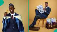 Lagos State University student breaks record as he bags first class in tough course, shares story