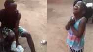 I don't want to eat again: Little girl says as she cries & begs dad not to kill fowl for food in video