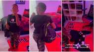 "You better keep that room clean": Dotting mum gifts son beautifully furnished apartment, video goes viral