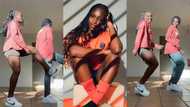 "She con sabi": Nigerian footballer Michelle Alozie dances and have fun with teammate, makes some waist moves
