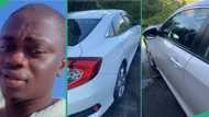 "My 1st salary in Canada": Man who relocated abroad uses 1st month salary to buy Honda Civic