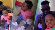 “All I see is Moh”: Mohbad’s friend buys cake for his son Liam, sprays money as he clocks 8 months