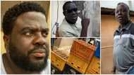 Yoruba stars Dele Odule, Ogogo link up on movie set with Aremu Afolayan, high stack of crates sighted