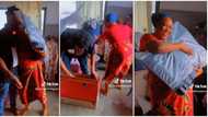 Video shows priceless moment Nigerian woman danced for her son after he bought her a TV, melts hearts