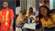 "You sabi cook, you have good character": Isreal DMW hails Chioma as she makes magic in kitchen, she blushes