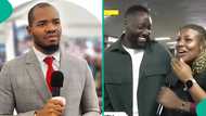 Video shows dramatic moment lady screamed in church after prophet said male friend is her husband