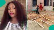 Nigerian lady and sister break family curse, become first females in dad’s family to build house