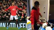 Man United star shows how kind he is as he donates food, gifts to less privileged children