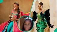 Davido's daughter Imade tells mum Sophia she's embarrassed by people admiring her dress on the road