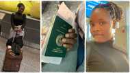 "I got my visa": Nigerian lady gets work visa, relocates to United Kingdom, posts video of her journey