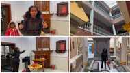 "E be like Shaolin Temple": Nigerian lady acquires 2nd house in China, shows off fine interior of mansion