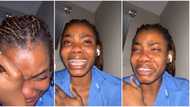 "I have no friends": Nigerian lady in Canada sheds tears in touching video, says she feels so lonely