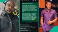 Alexx Ekubo's death: Man very angry with actor for lying to him displays their last WhatsApp chat