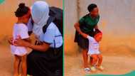 "Too emotional": Baby shed tears in touching video as her mum leaves her behind to hustle overseas