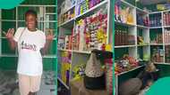"Congratulations sis": Lady trends after using service allowance to open big store, flaunts it