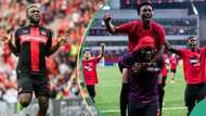 Europa League: Boniface reacts as Nigerians, celebs accuse him and Leverkusen of using 'juju'