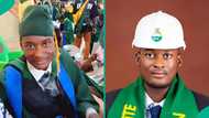 FUNAAB engineering graduate who developed eye issues from reading bags first class, shares story