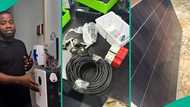 Man installs solar power tank in his home, shares installation experience