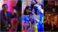 BBNaija party: Fans react as Saskay rocks Cross and Yousef, Saga falls while dancing with Liquorose