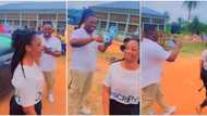 “I would have hated it”: Video shows man going after lady despite her refusal to let him spray money on her