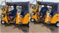 You can make more money than bank manager - Reactions as man showcases new keke he bought for himself