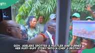 Osun Governor Adeleke offers street puff puff seller role as chef after public encounter