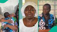“Adeola what did I do to you?” Actress Jumoke George tearfully reunites with daughter in Nigeria