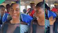 Displeased Nigerian man blasts lady for refusing to give him her number in vehicle, she videos him