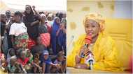 Rikicin Zamfara: Aisha Buhari ta yi ma yan gudun hijira sha tara na arziki