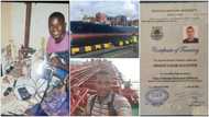 Nigerian man without training repairs big ship, makes it work again, leaves many amazed