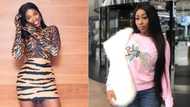 Victoria Kimani insinuates Tiwa Savage sleeps with married men after singer shared photos of her new ride